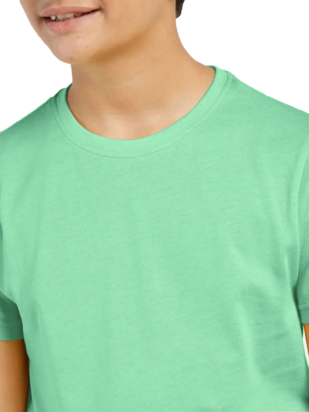 Radprix Teen Boys Mint Crew neck T-shirt