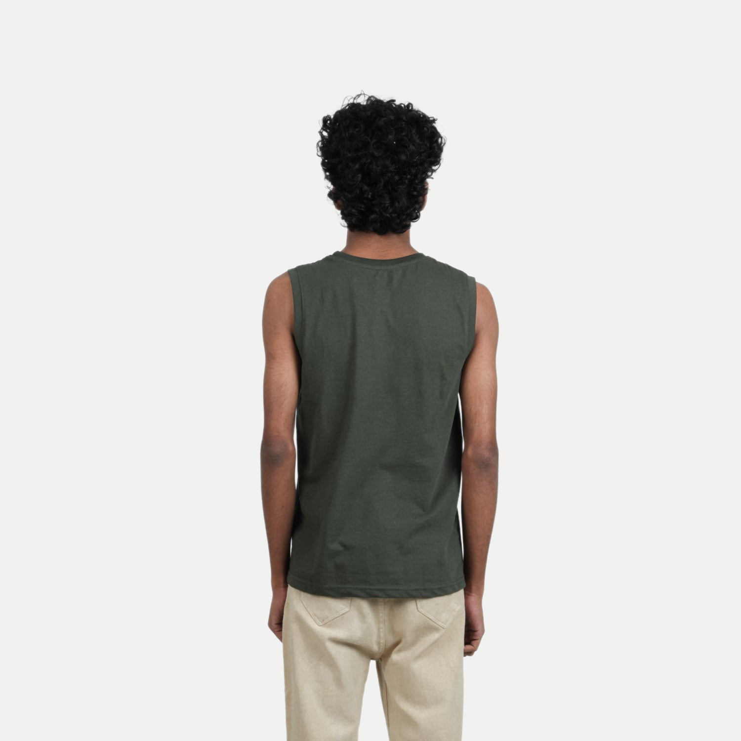 Radprix Teen Boys Peach Tank Top