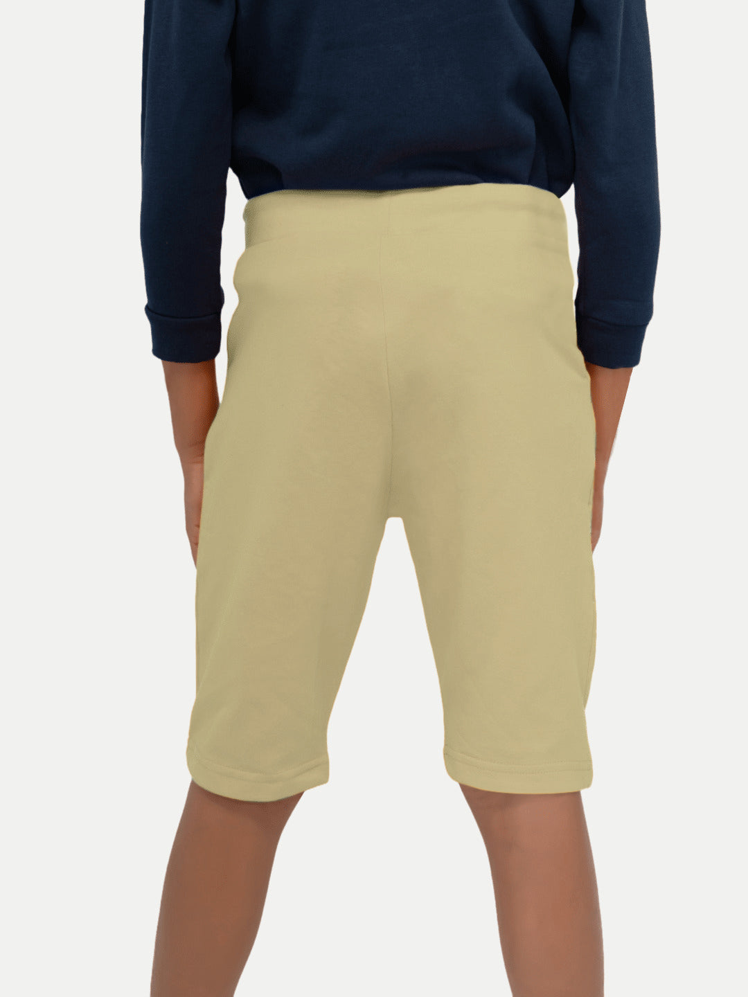 Radprix Boys Light Yellow Printed Shorts