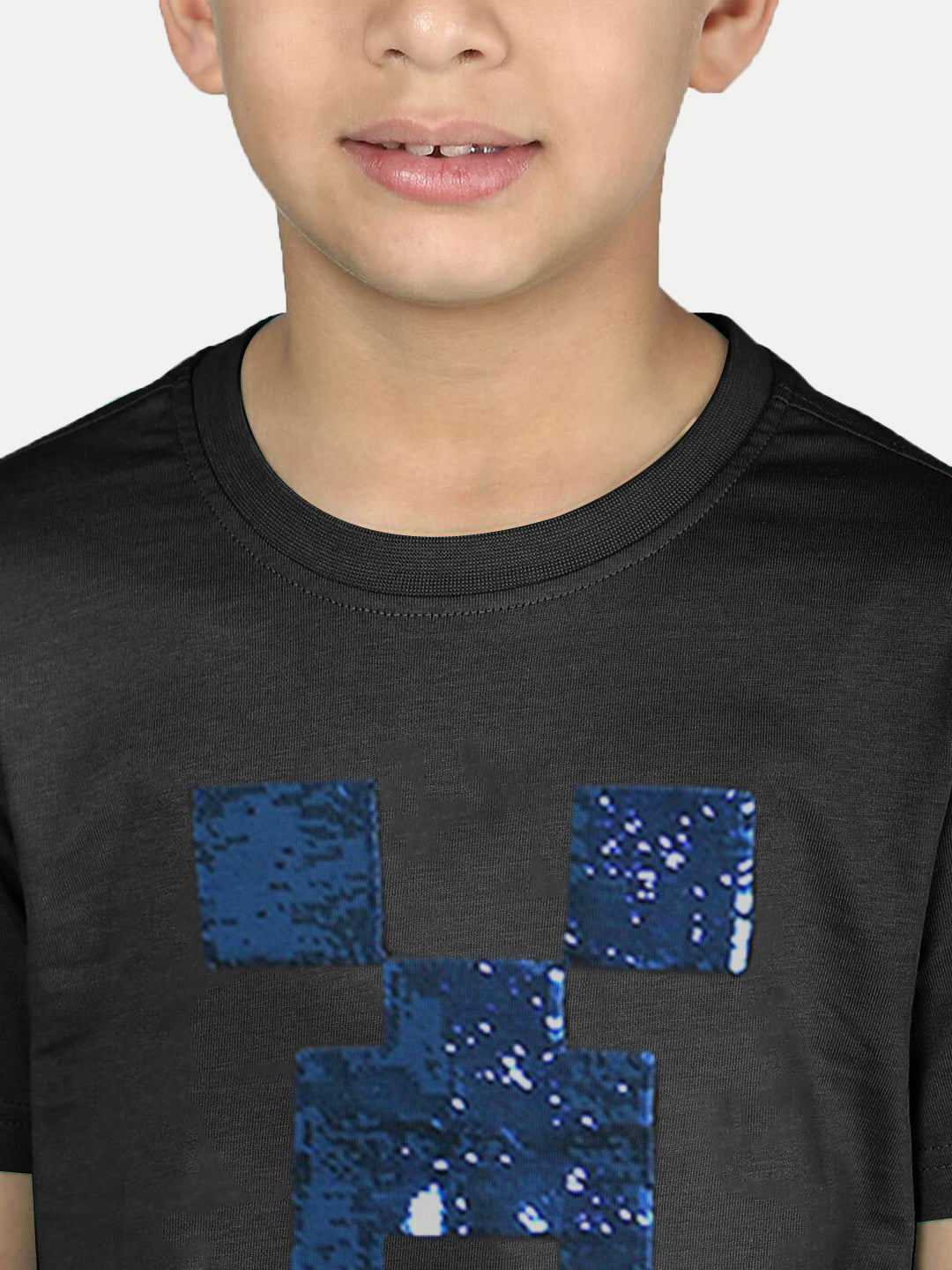 Radprix Teen Boys Graphic Printed black T-Shirt