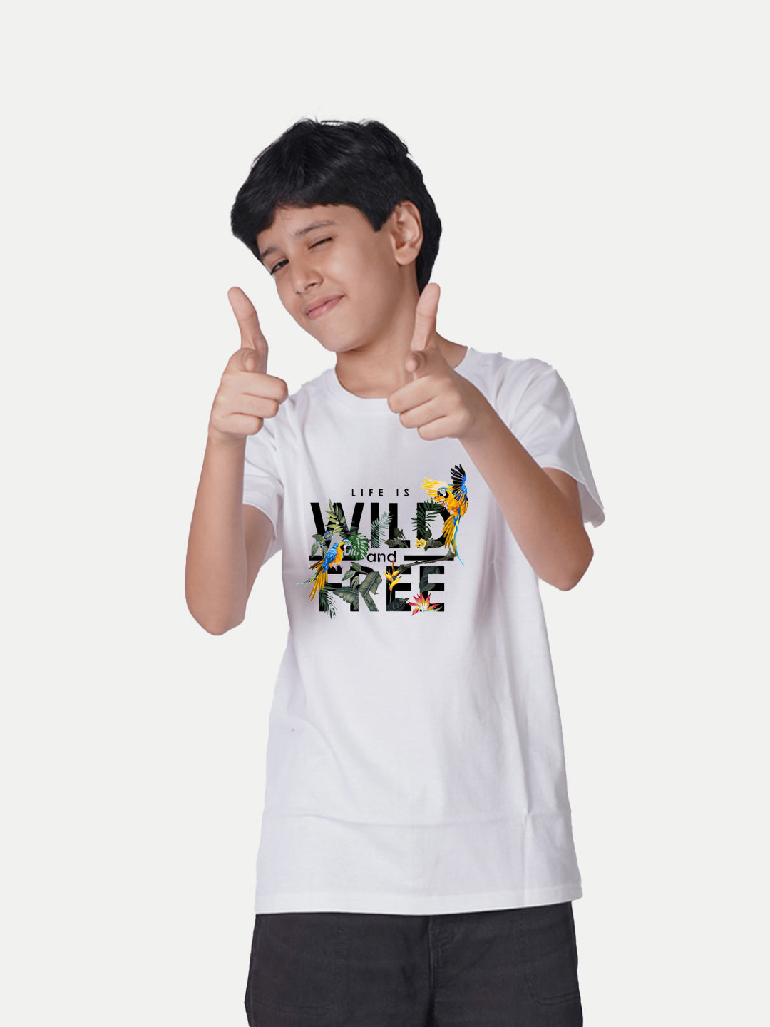 Radprix Teen Boy White Printed T-Shirt