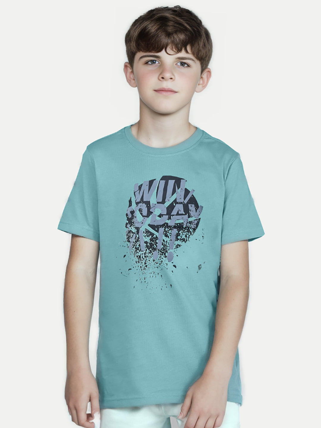 Radprix Teen Boys Blue T-Shirt with Paris print