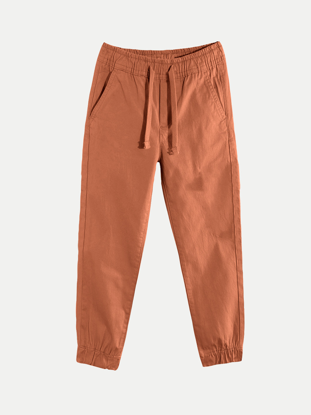 Radprix Teen Boys Orange Woven Joggers