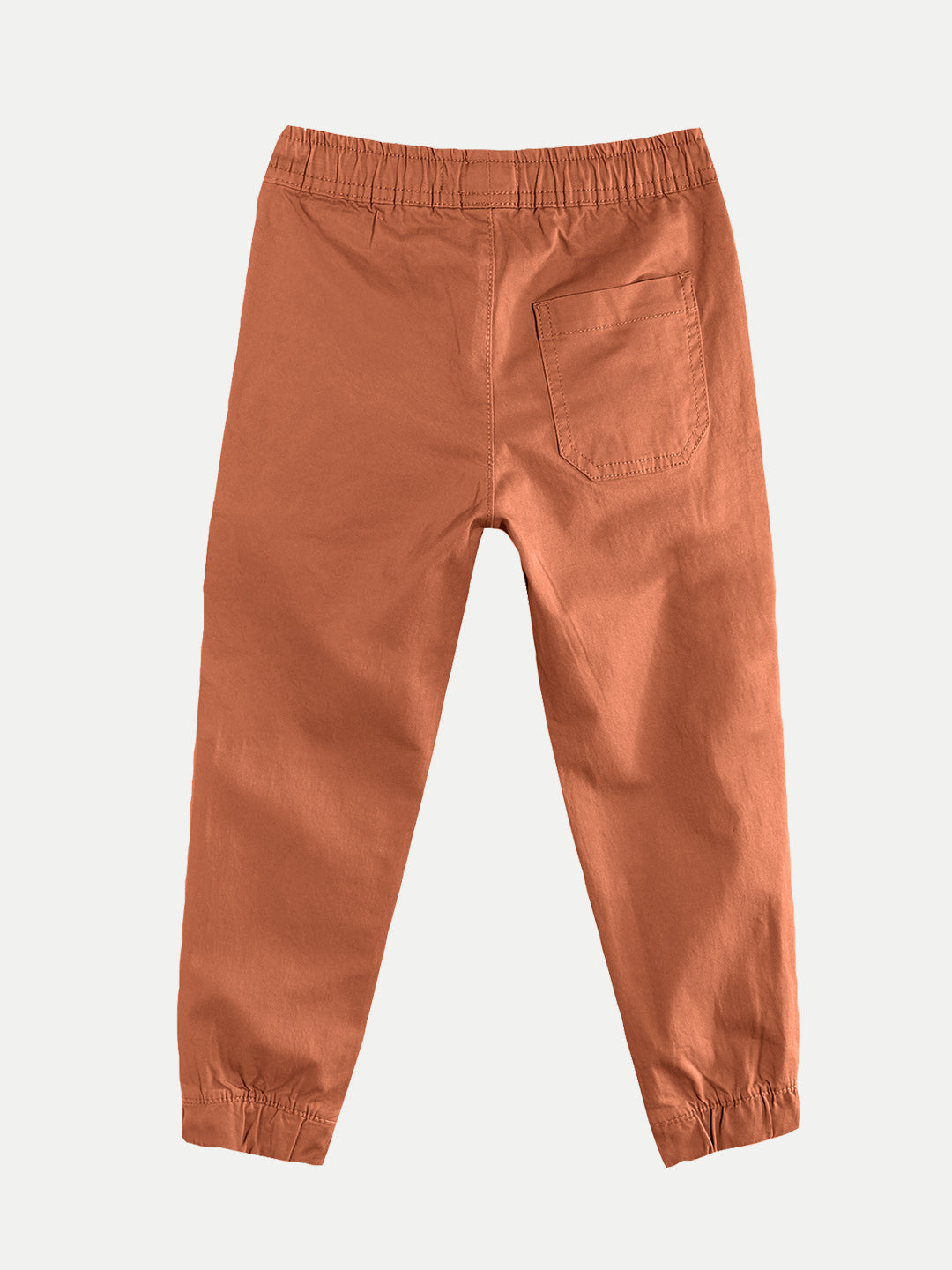 Radprix Teen Boys Orange Woven Joggers