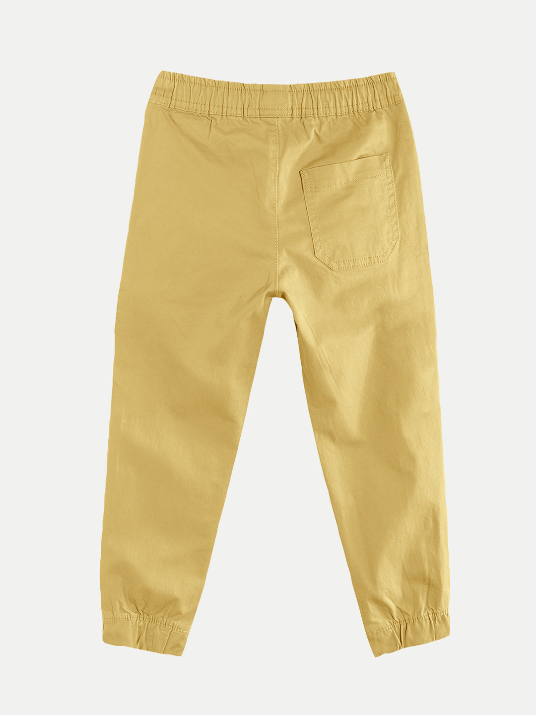 Radprix Teen Boys Pale Yellow Woven Joggers