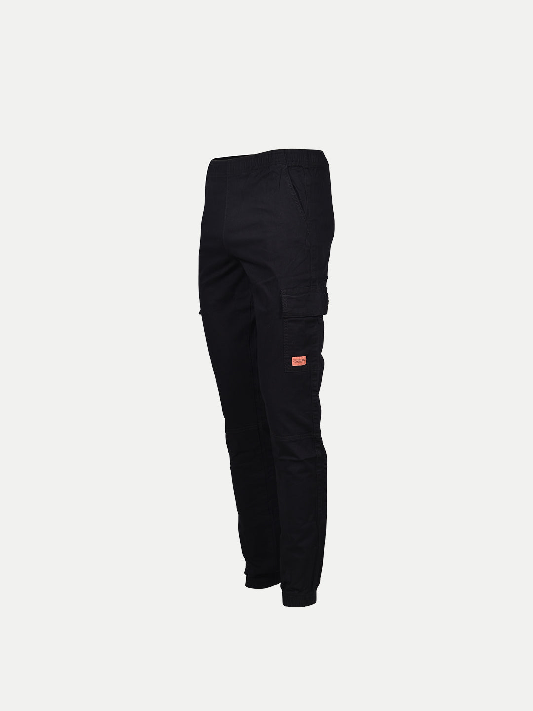 Radprix Teen Boys Black Cargo-Joggers