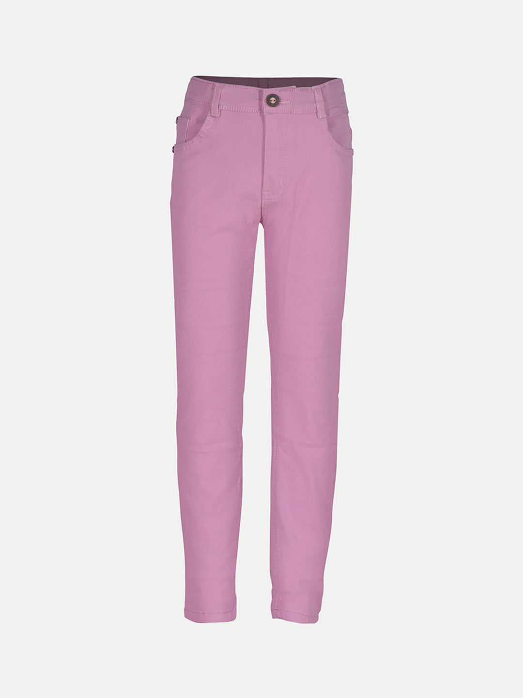 Radprix Teen Boys Pink Regular Fit Twill Trousers