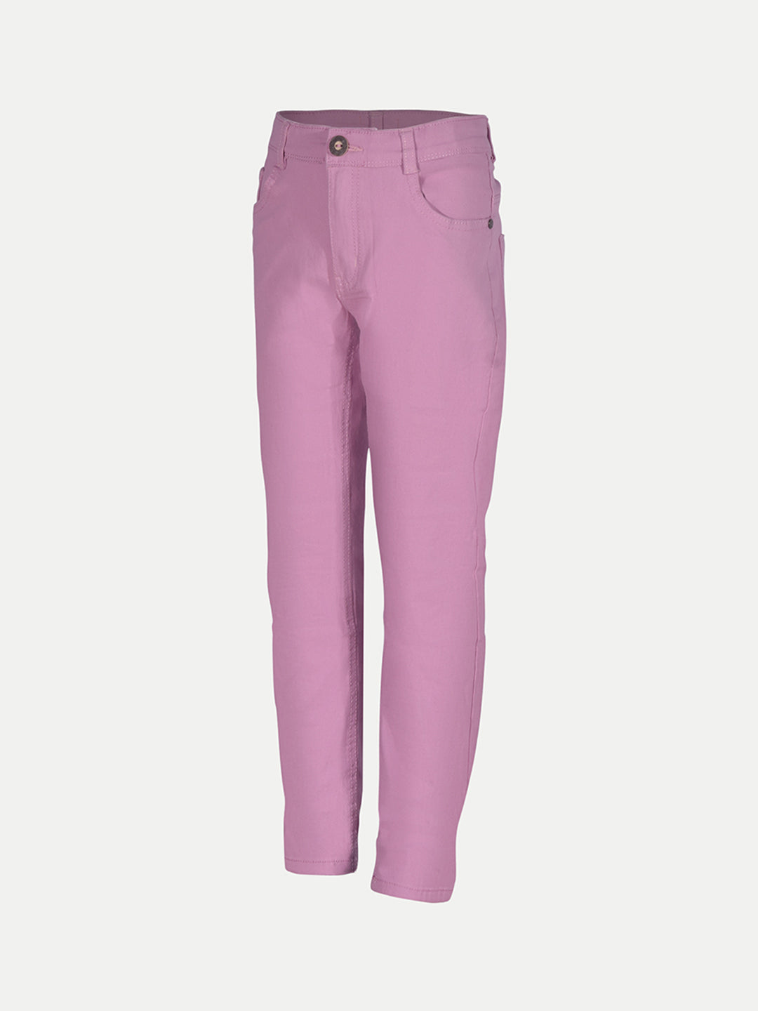 Radprix Teen Boys Pink Regular Fit Twill Trousers