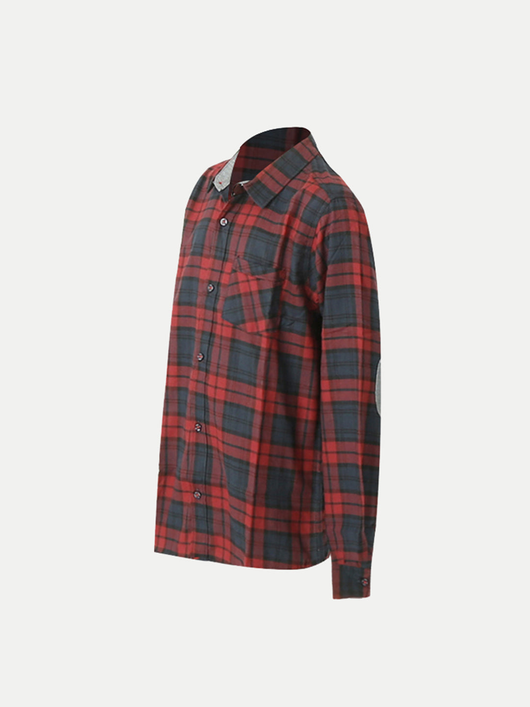 Radprix Teen Boys Black And Red Checked Casual Shirt