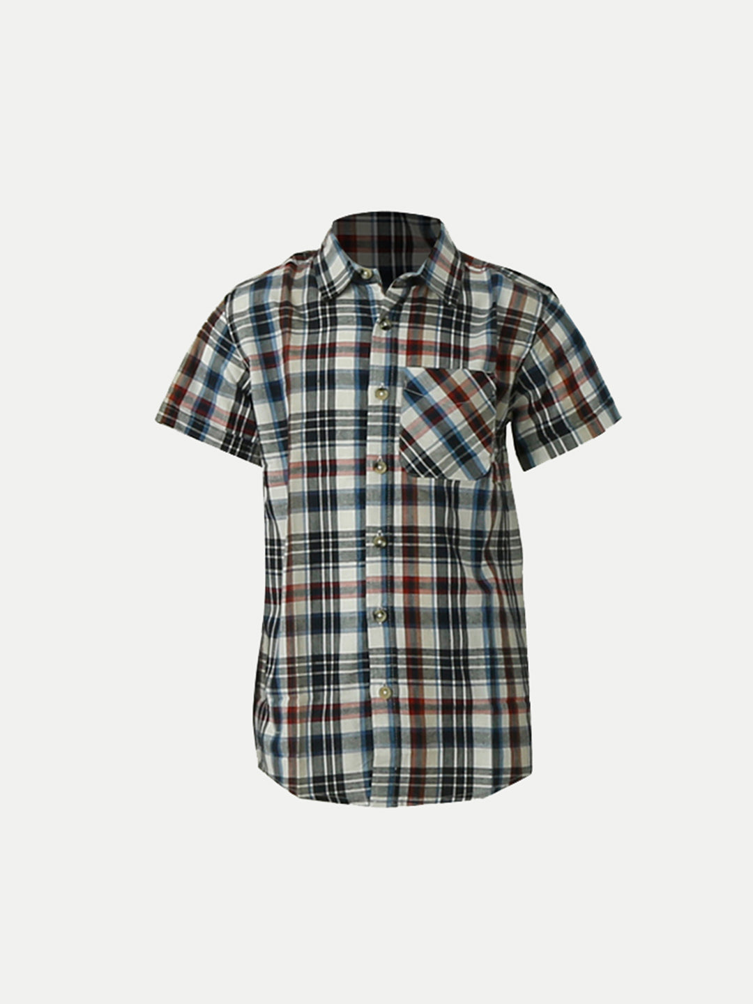 Radprix Teen Boys Multicolor Checket Shirt