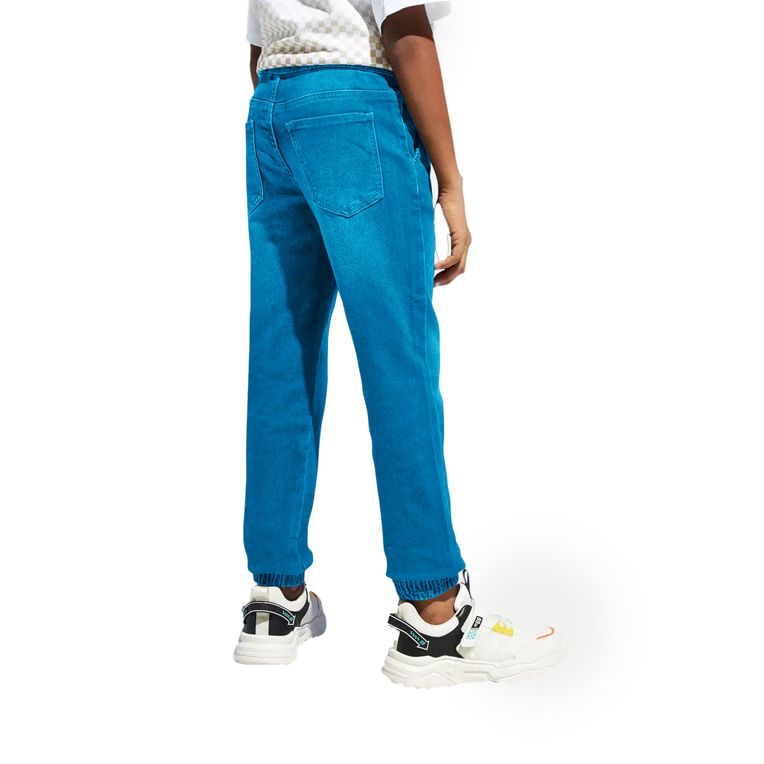 Radprix Teen Boys Light Blue Denim Joggers