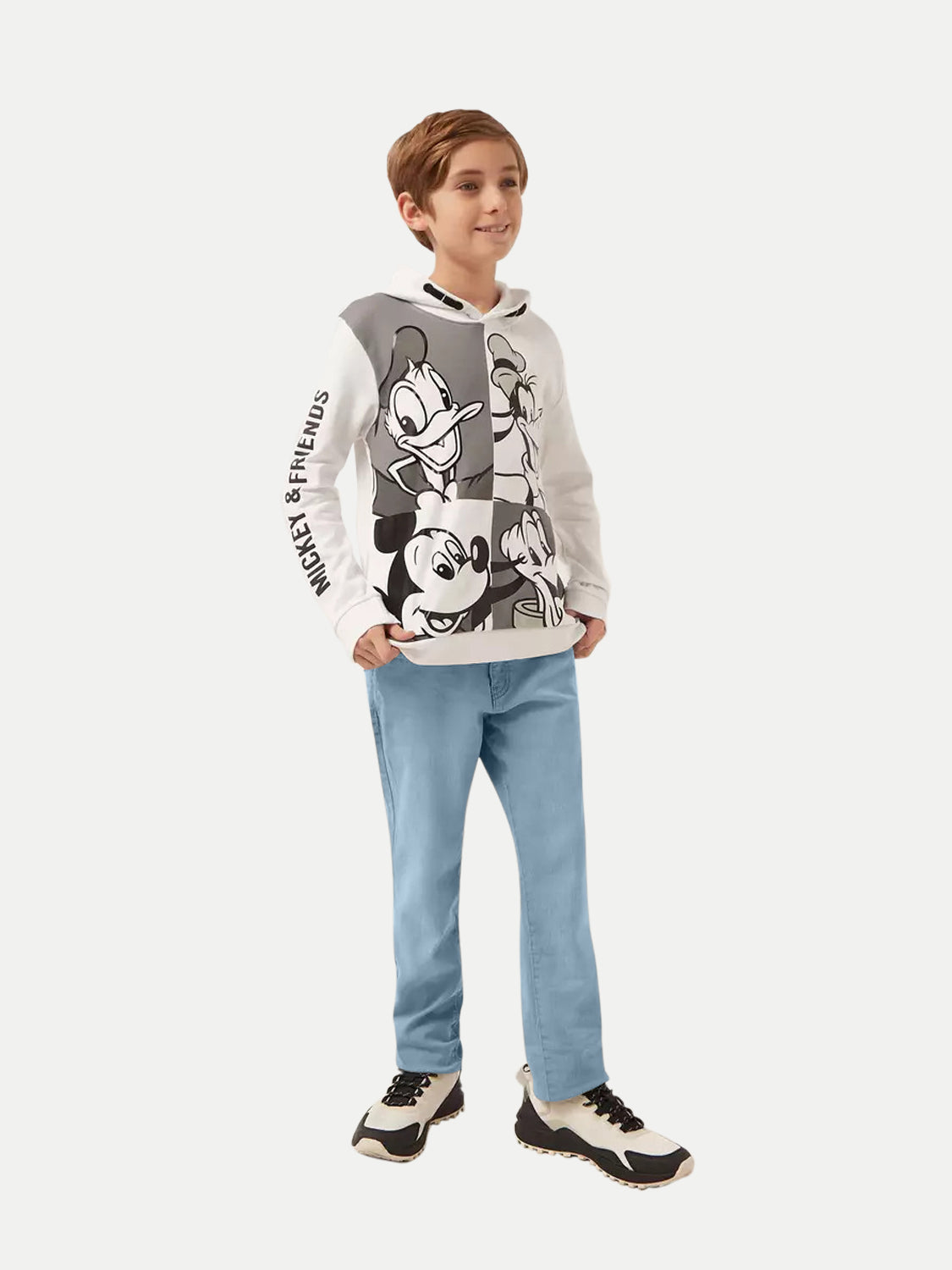 Radprix Teen Boys Regular Fit Midblue Denim Pants