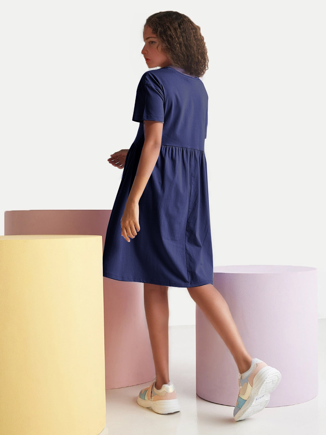 Radprix Teen Girls Navy Dress