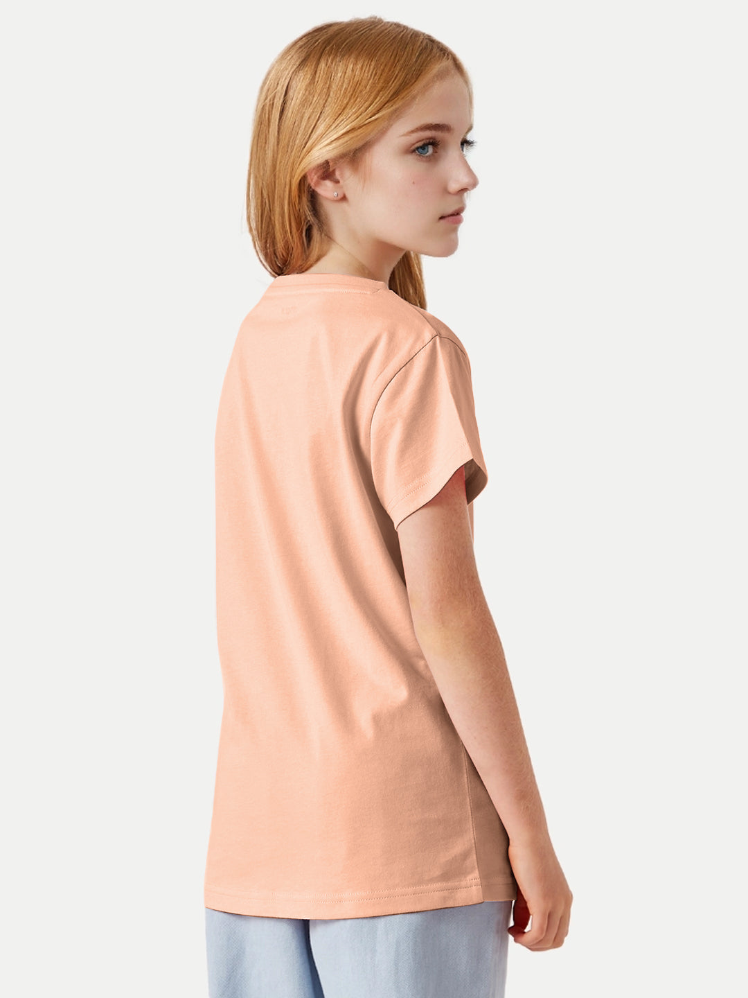 Radprix Girls Onion Round Crew neck T-shirt