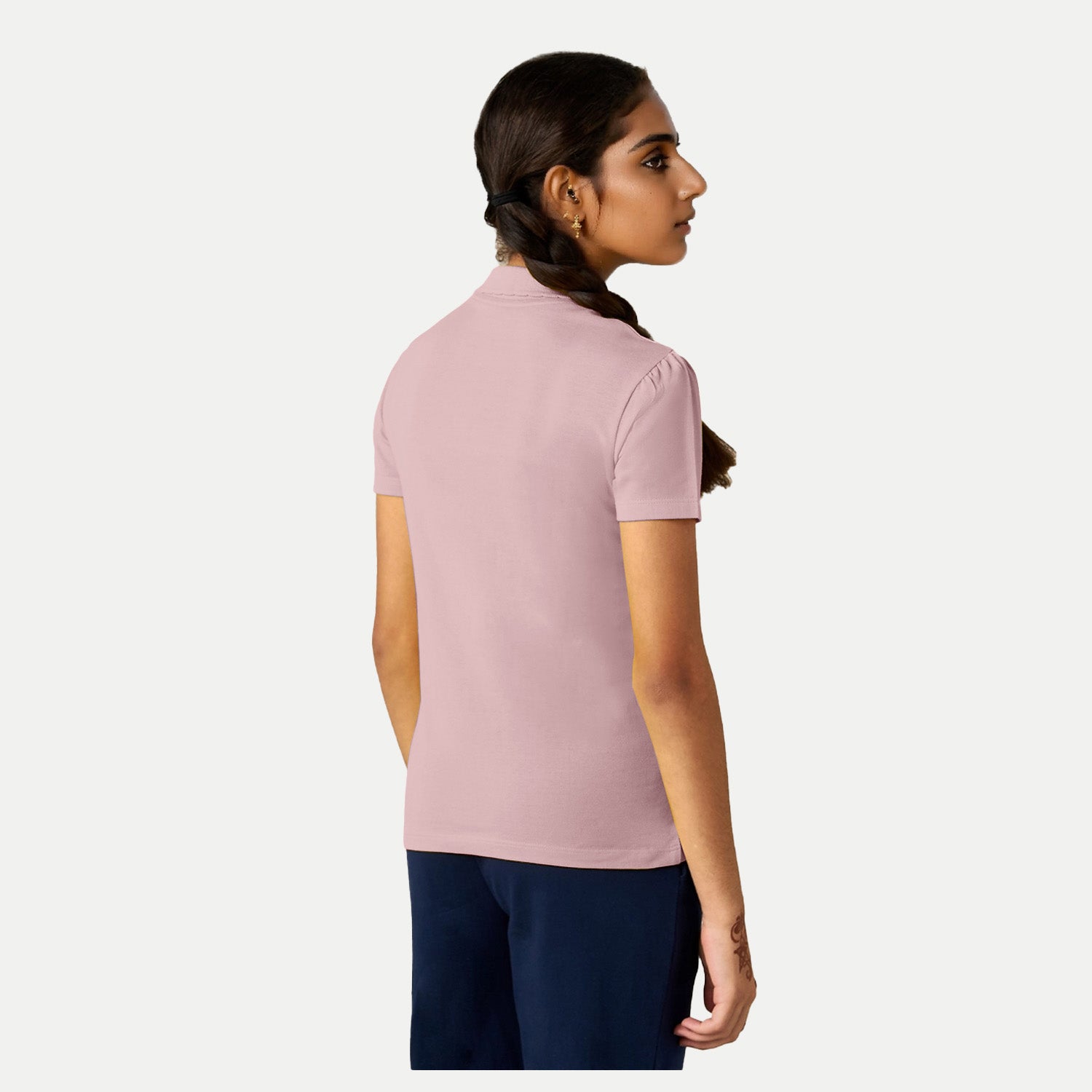 Radprix Teen Girls Pink Polo T-shirt