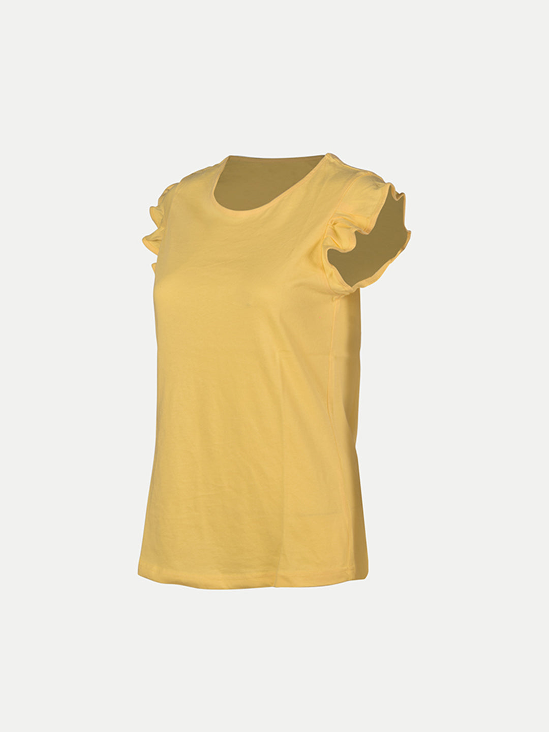 Radprix Teen Girls Yellow Solid Tops