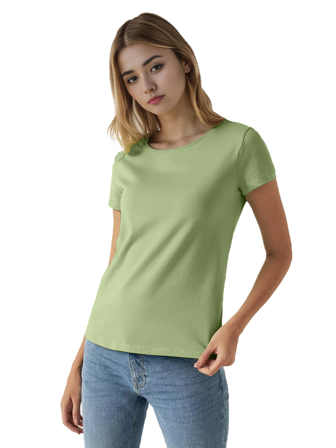 Radprix Women Pista Round Crew neck T-shirt