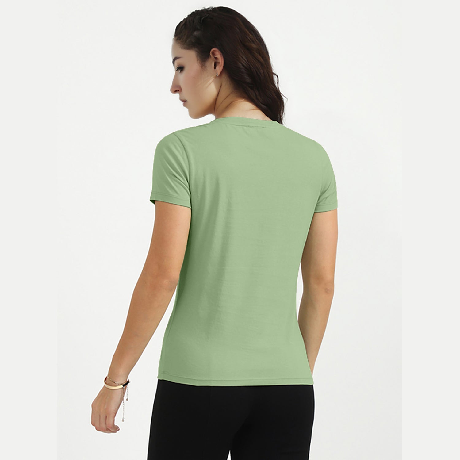 Radprix Women Pista V neck T-shirt