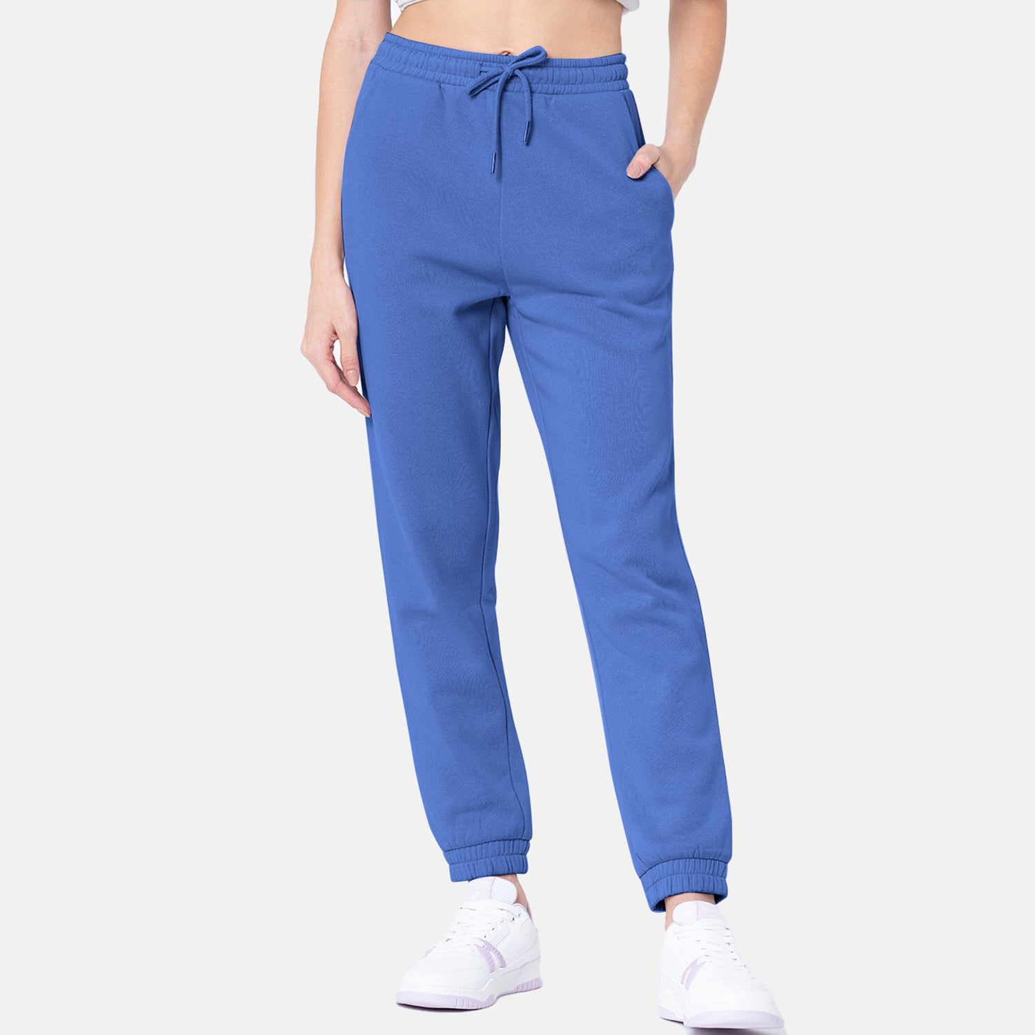 Radprix Women Navy Solid Joggers