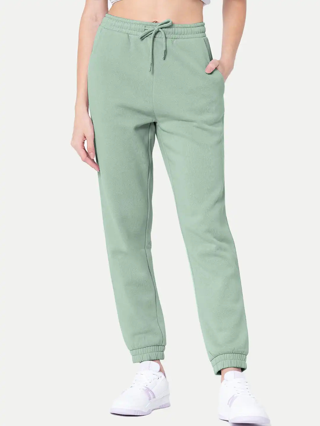 Radprix Women Pista Solid Joggers