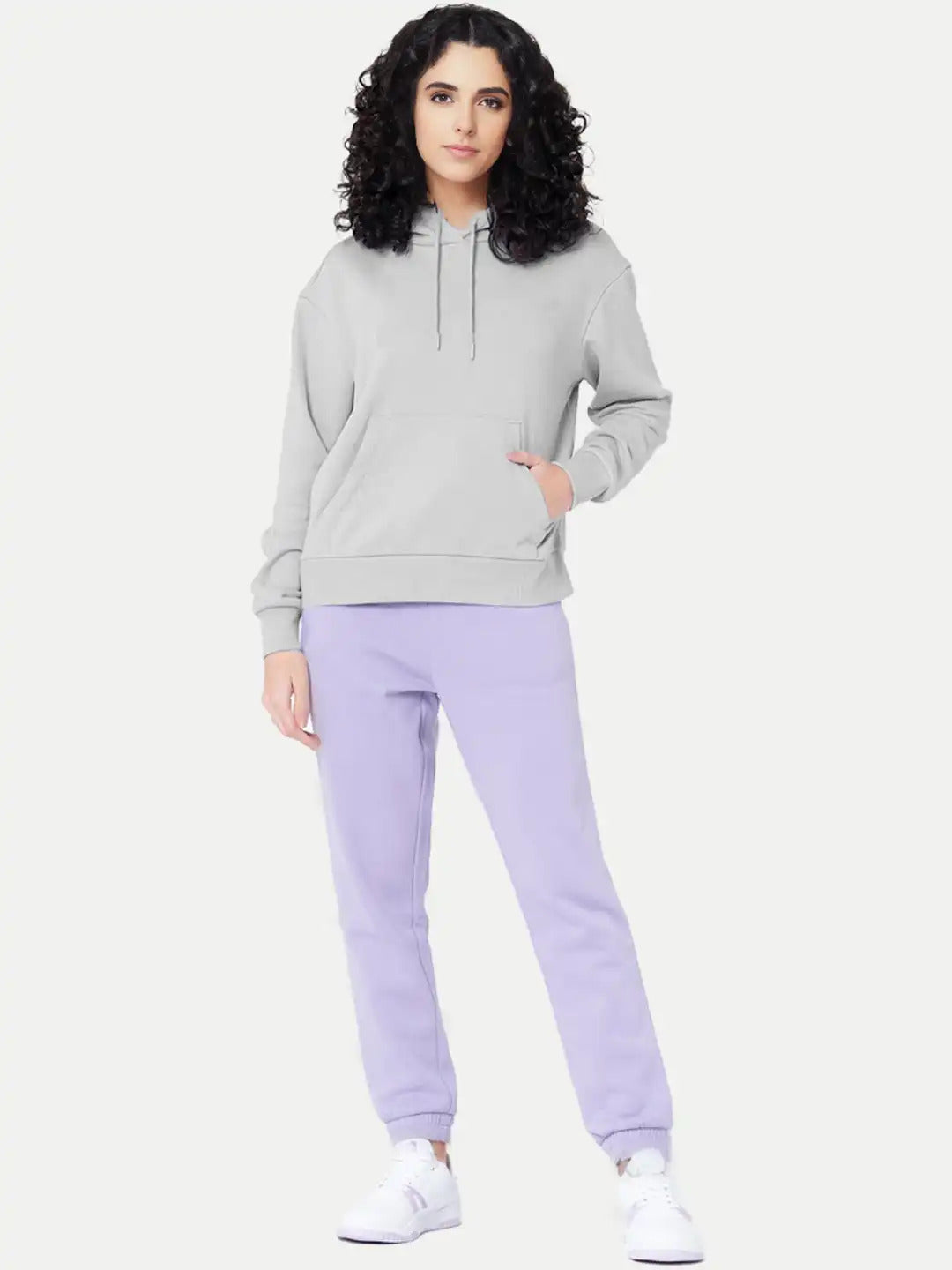 Radprix Women Lilac Solid Joggers