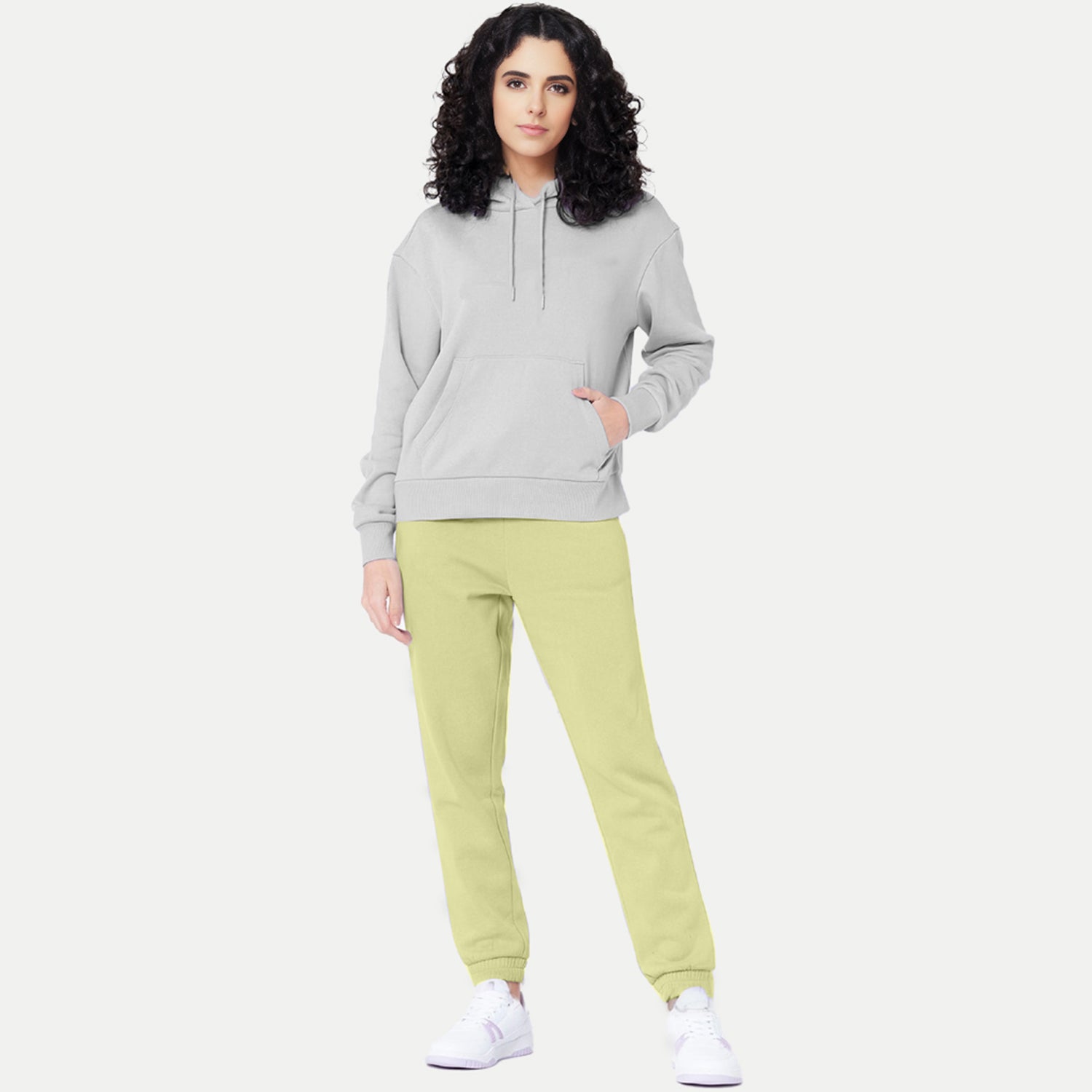 Radprix Women Apple green Solid Joggers