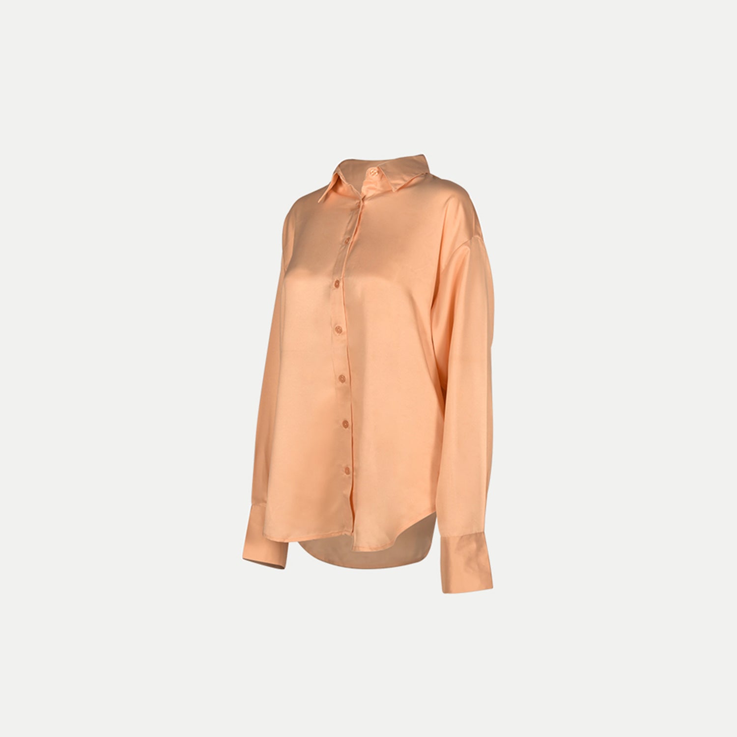 Radprix Women Rayon Coral Cozy Shirt