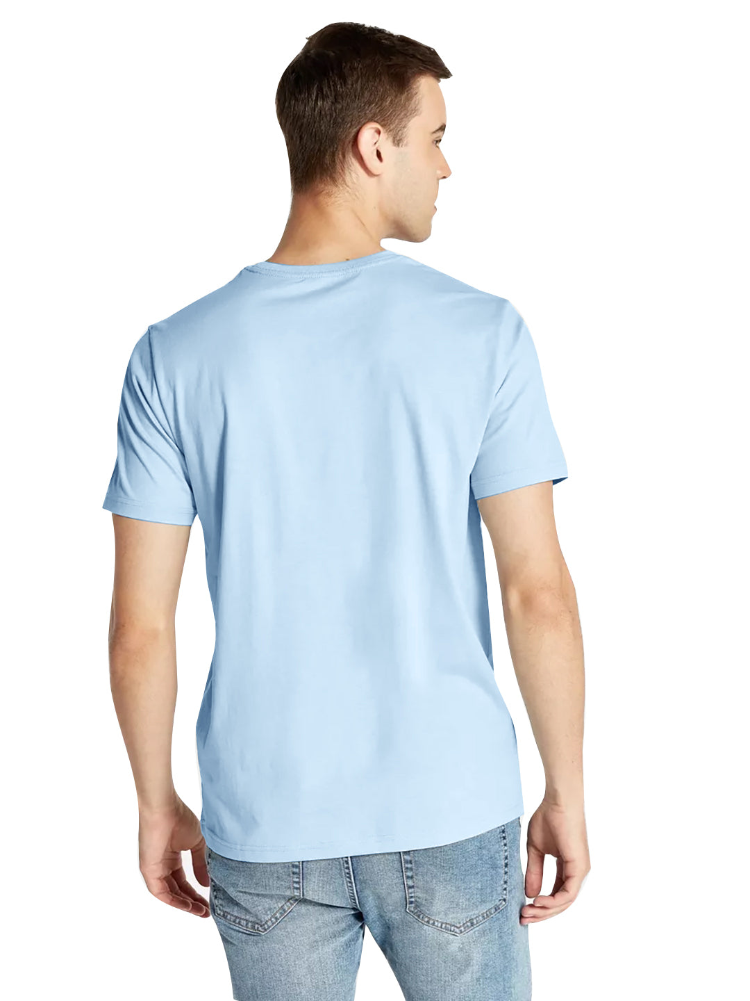 Radprix Men Sky Crew neck T-shirt