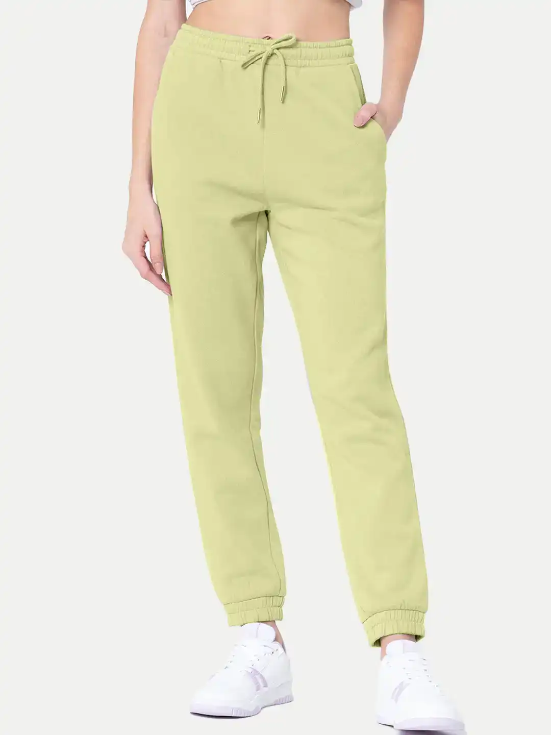 Apple green joggers sale