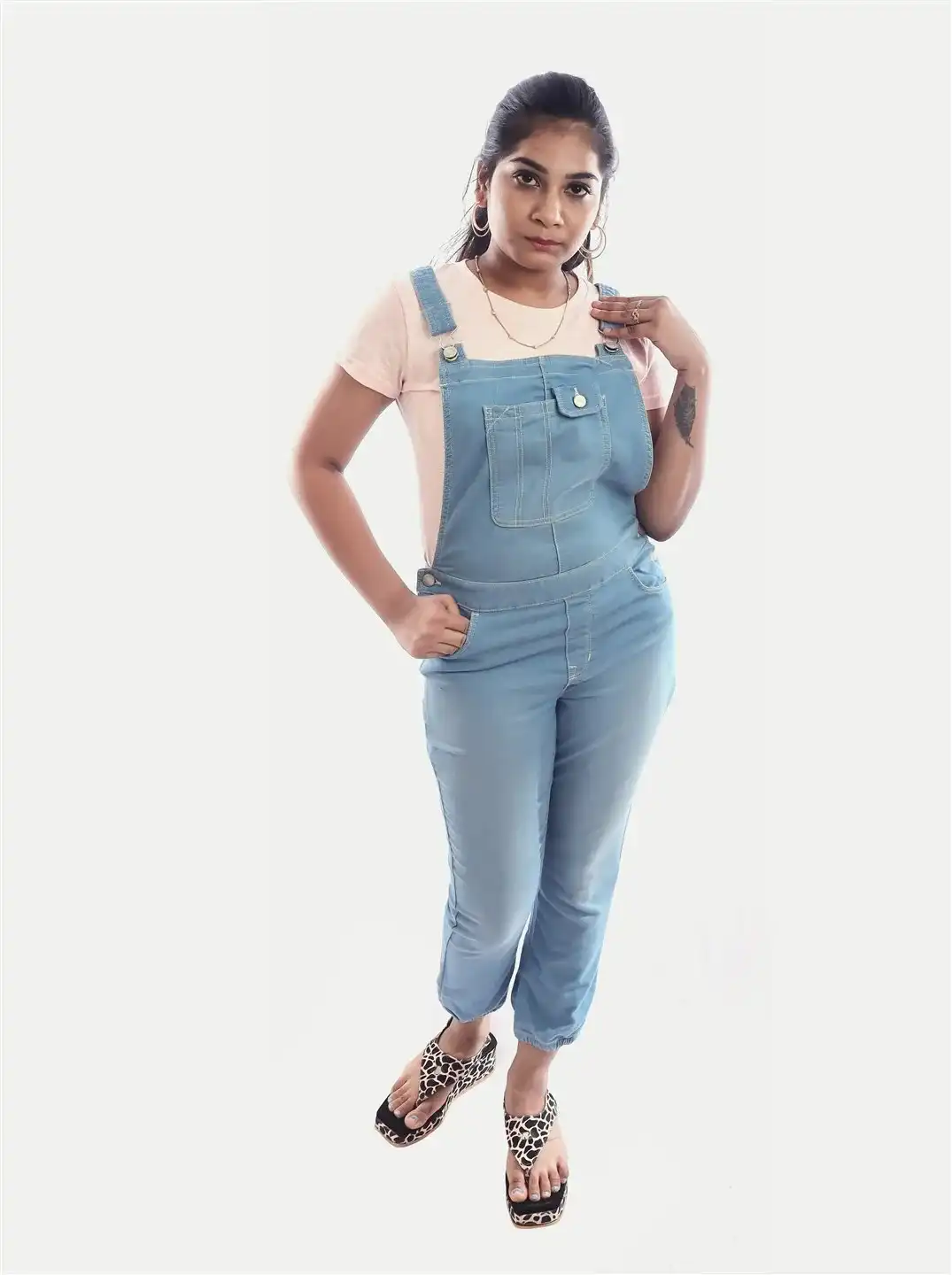 New Womens Oversized Baggy Casual Denim Dungarees Jeans Jumpsuit Pants  Overalls | eBay